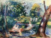 Pierre Renoir, Landscape with River